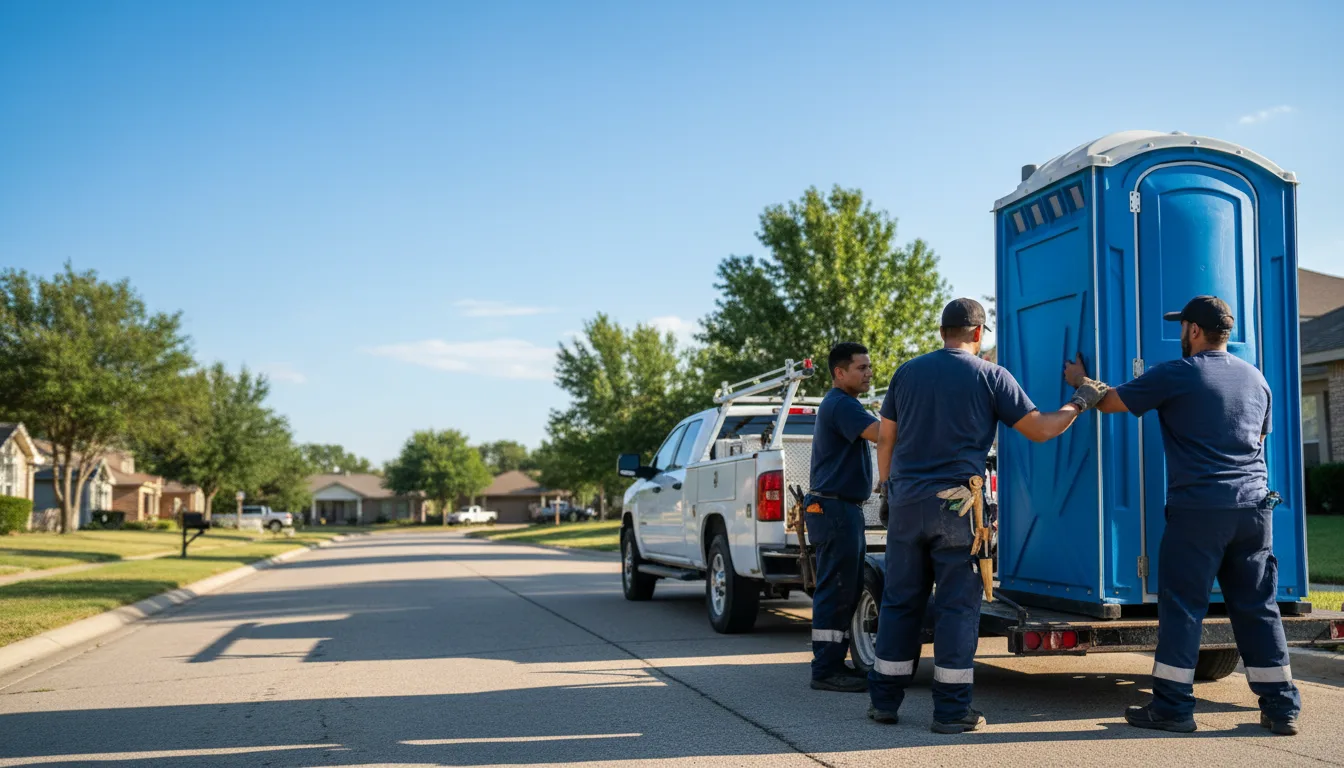 Portable Toilet Rental in Coral, MI near me